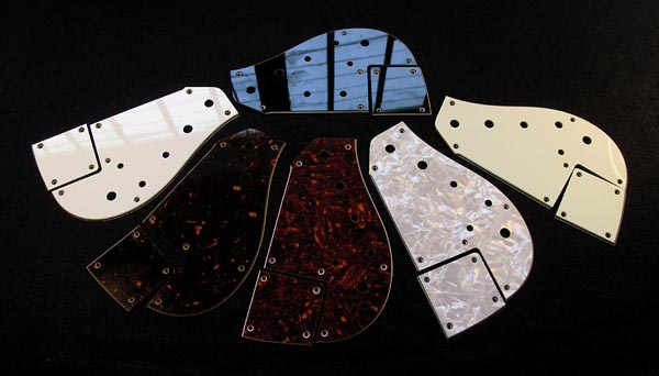 SRX-3P active tone retrofit for Marcus Miller Jazz Bass® (Pickguard extension) - www.huort-ch.com