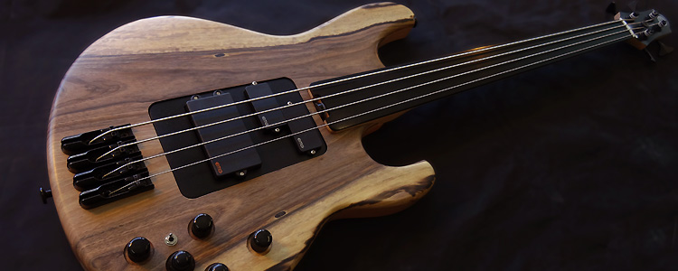 Session Bass | The modular bass, 4 strings fretless version