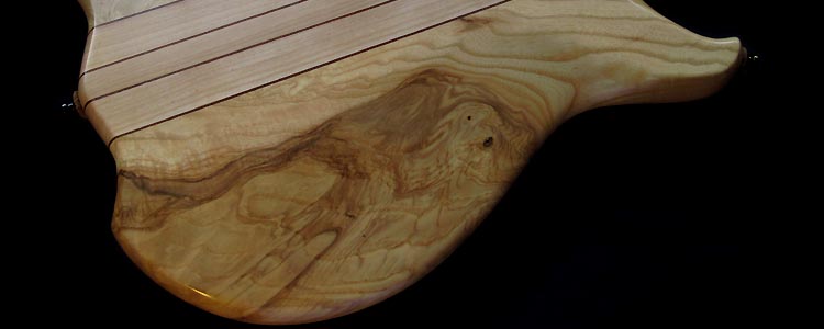 Africa Series | AF-II Tenor Bass ("Olive wood" figured ash detail)